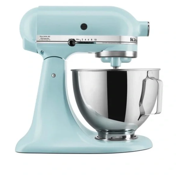 KitchenAid Blue Stand Mixer - Picture 4 of 5